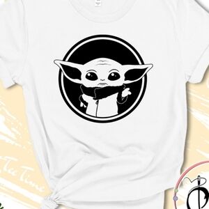 Baby Yoda tshirt pack of two/ one small size/ one XL/ unisex